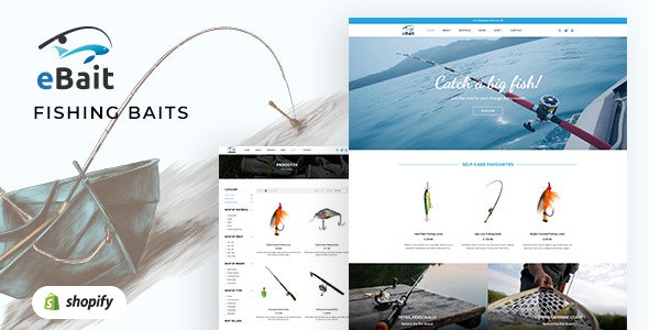 eBait v1.0 - Hunting, Fishing Shop Shopify Theme