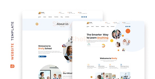 Shelly v1.0 - School Website Template