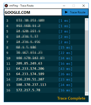 vmPing