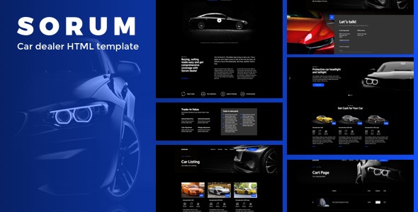 Sorum v1.0 - Car Dealer HTML Template