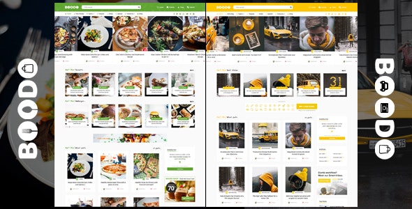 Boodo WP v2.5 - Food and Magazine Shop WordPress Theme