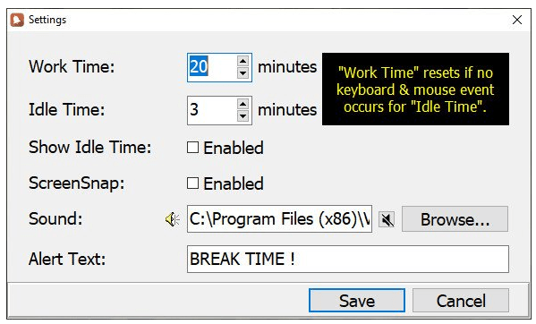 Download VovSoft Health Break 5.7 Portable [Latest]