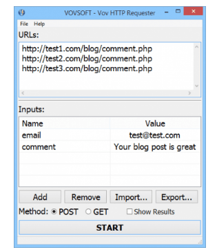 Download VovSoft HTTP Requester 6.0.0 Portable