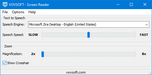 VovSoft Screen Reader