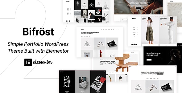 Bifrost v2.1.1 - Simple Portfolio WordPress Theme