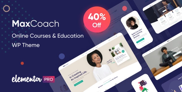 MaxCoach v2.0.4 - Online Courses & Education WP Theme