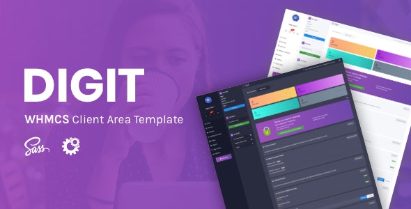 Digit v2.9.3 - Responsive WHMCS Client Area Template