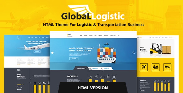 Global Logistics v1.1 - Transportation HTML Template