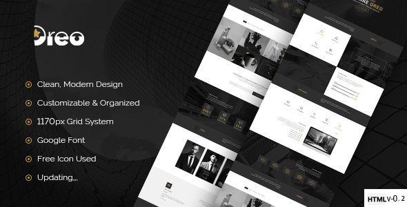 Download Oreo – Ultimate Creative Landing Page | Free Nulled Scripts