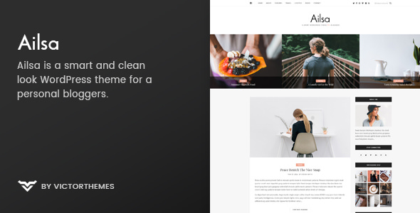 Ailsa v1.3 - Personal Blog WordPress Theme