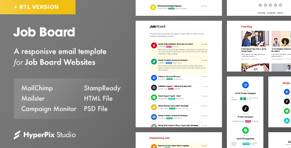 Job Board - Email Template