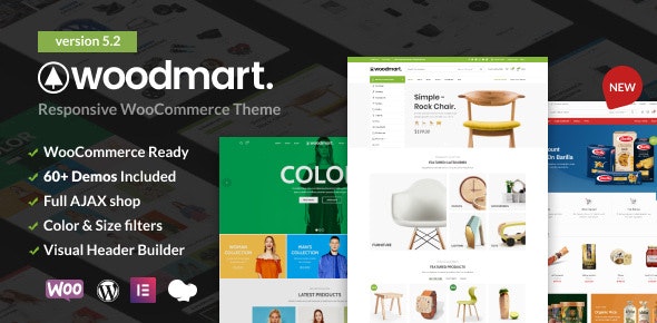 WoodMart v5.2.0 - Responsive WooCommerce Wordpress Theme