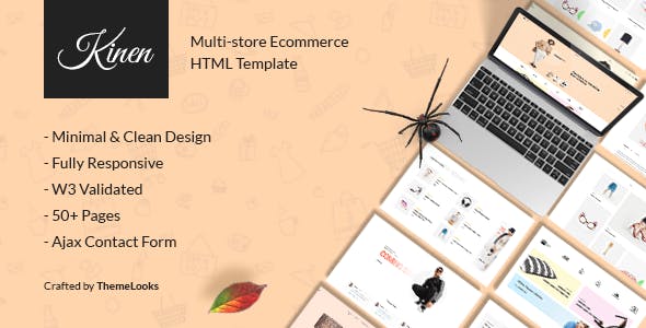 Kinen v1.0 - Multipurpose Ecommerce Template