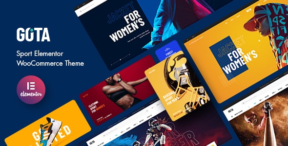 Gota v1.0 - Sport Elementor WooCommerce Theme