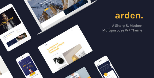 Arden v1.9.7 - A Sharp & Modern Multipurpose Theme