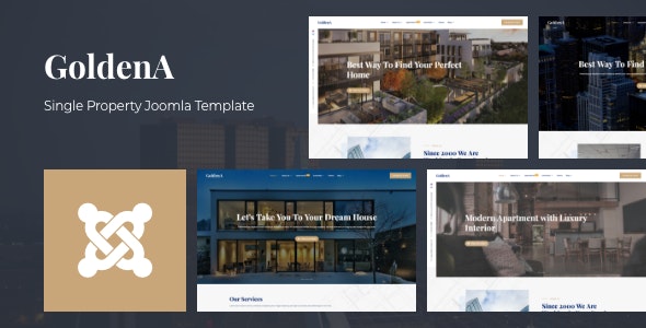 Download GoldenA v1.0 – Single Property Joomla Template | Free Nulled Scripts