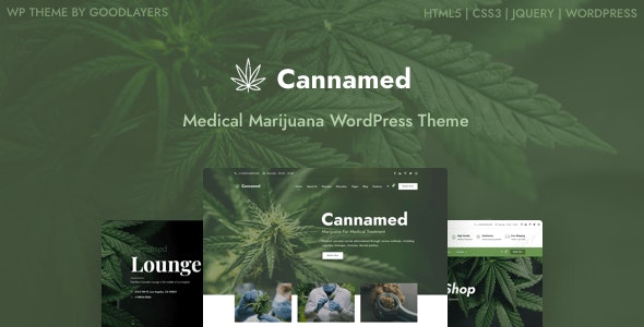 Cannamed v1.0.4 - Cannabis & Marijuana WordPress