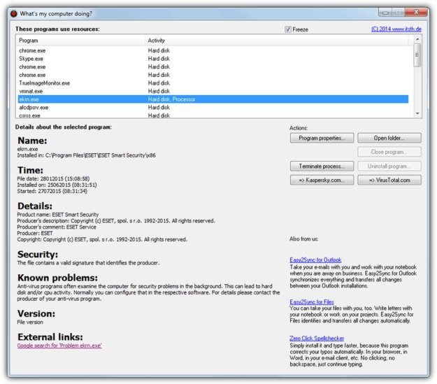 Download What’s My Computer Doing? 1.13 Portable