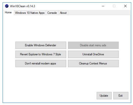 Download Win10Clean 1.0.0 Multilingual [Latest]