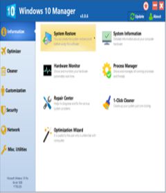 Windows 10 Manager 3.1.1 + keygen