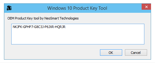 Download Windows 10 OEM Product Key Tool v1.1.0.2 Portable [Latest]
