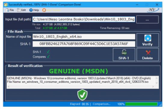 Download Windows and Office Genuine ISO Verifier 12.29.50.25