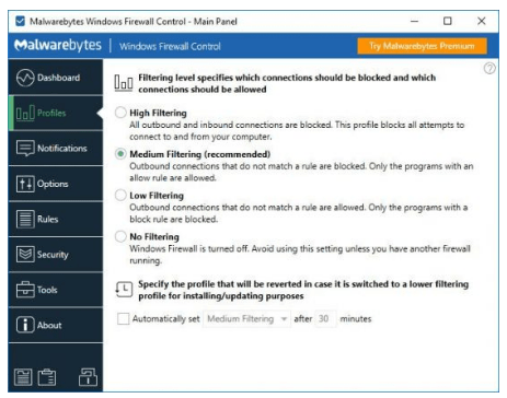 Download Windows Firewall Control 6.29 Multilingual Portable