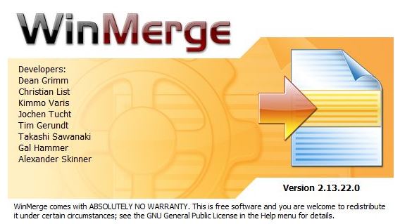 Download WinMerge 2.16.54.2