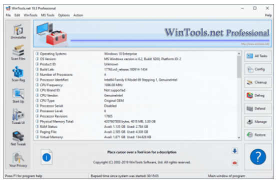 Download WinTools.net Professional 25.8.1 Multilingual Portable
