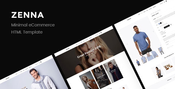 Zenna v1.0 - Minimal E-commerce HTML Template