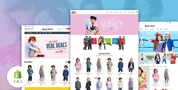 HappyChild v1.0.1 - Multi Store Responsive Shopify Theme