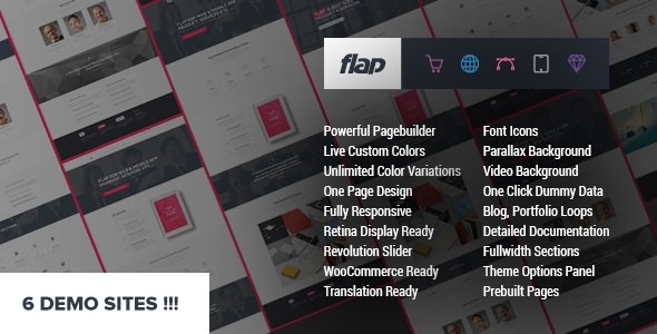 FLAP v1.3.1 - Business WordPress Theme