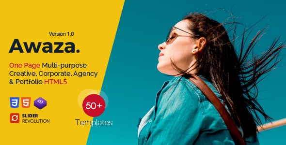 Awaza v1.0 - One Page Multipurpose