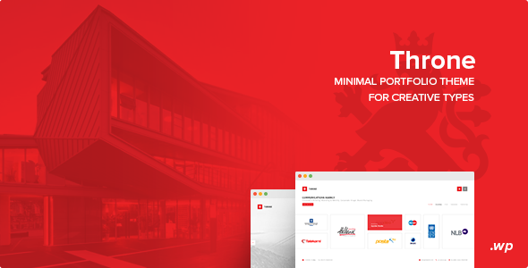 Throne v2.0 - Minimal WordPress Theme