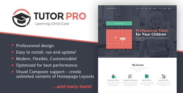 Tutor Pro - Education WordPress for Education