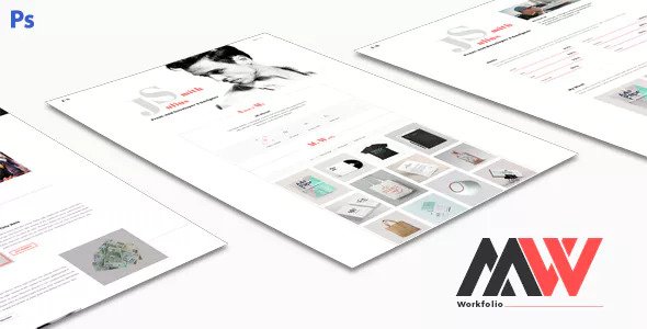 Workfolio - Personal Portfolio PSD Template