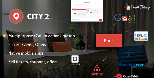 City2 v1.0.9 - Multipurpose Directory WordPress theme