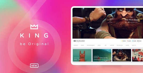 King v6.5 - WordPress Viral Magazine Theme