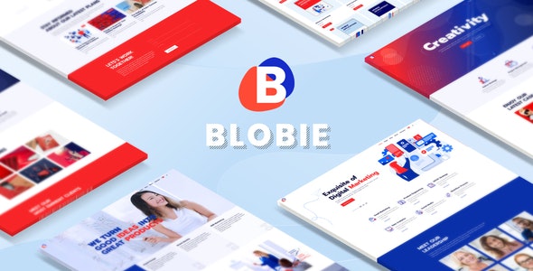Blobie v1.1.1 - Multiconcept Creative WordPress Theme
