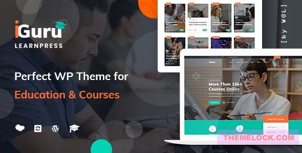 iGuru v1.0.3 - Education & Courses WordPress Theme