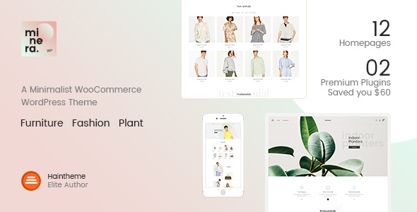 Minera v2.6 - Minimalist WooCommerce WordPress Theme