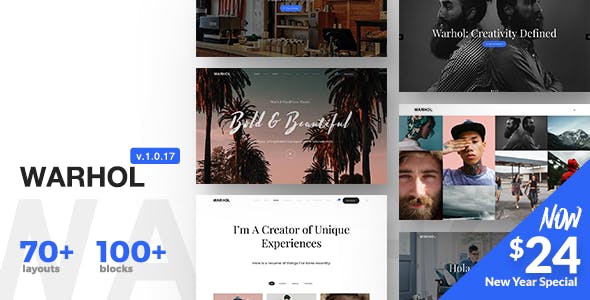 Warhol v1.0.18 - Responsive Multipurpose Theme for Creatives