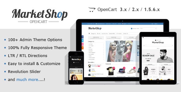 MarketShop v2.12 - Multi-Purpose OpenCart Theme