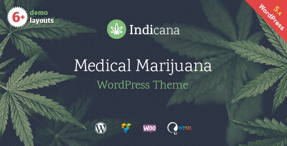 Indicana v1.4.3 - Medical Marijuana Dispensary WordPress Theme