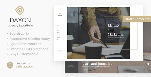 Daxon v1.0 - Agency & Portfolio HTML5 Template