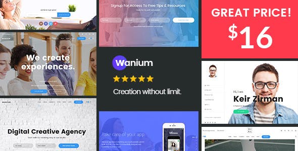 Wanium v1.5.2 - A Elegant Multi-Concept Theme