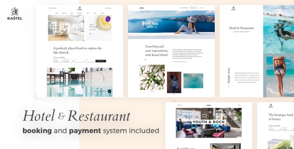 Kastel v1.0.1 - Hotel & Restaurant WordPress Theme
