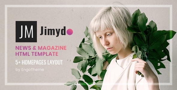 JIMYDO v1.0.0 – News & Magazine HTML Template
