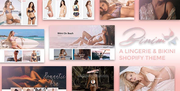 Binim v1.0 - Lingerie & Bikini Responsive Shopify
