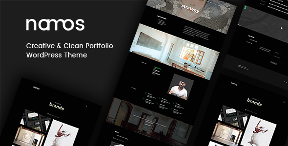 Namos v1.1.0 - Creative One/Multi-Page Portfolio Wordpress Theme